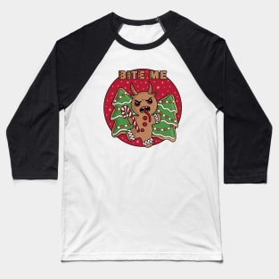 Gingerbread Krampus Baseball T-Shirt